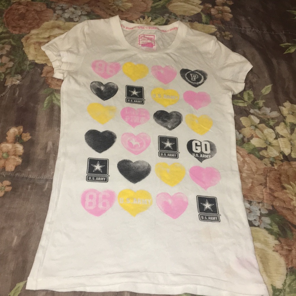 Vs Pink Army Shirt